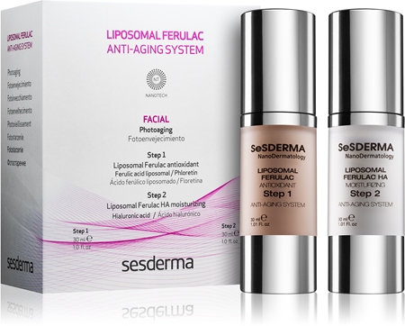 Sesderma Liposomal Ferulac відновлення шкіри у двох кроках