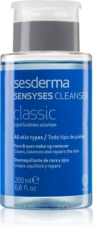 Sesderma Sensyses Cleanser Classic desmaquilhante facial para todos os tipos de pele