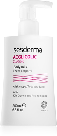 Sesderma Acglicolic Classic Body tělové mléko zpevňující s peelingovým efektem