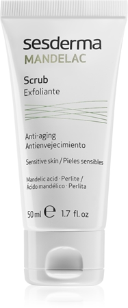 Sesderma Mandelac Scrub Anti-Aging exfoliant delicat si hidratant pentru piele sensibilă
