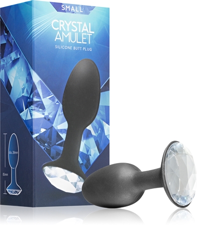 Seven Creations Crystal Amulet Silicone Butt Plug Small anální kolík