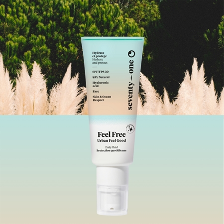 SeventyOne Feel Free SPF50 anti-ageing sunscreen with moisturising effect