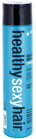 Sexy Hair Healthy Condicionador hidratante para proteger a cor sem sulfatos e parabenos