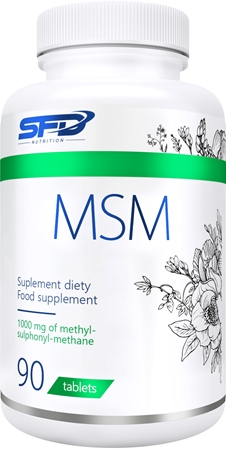 SFD Nutrition MSM podpora správneho fungovania pohybového aparátu