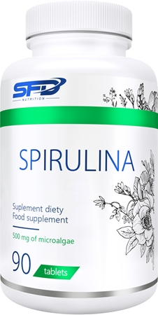 SFD Nutrition Spirulina tablety na detoxikáciu organizmu a podporu imunity
