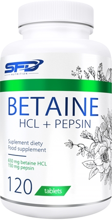 SFD Nutrition Betaine HCl + Pepsin podpora zažívání