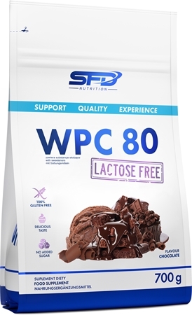 SFD Nutrition WPC 80 Lactose Free syrovátkový protein bez laktózy