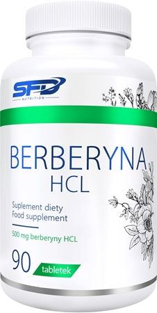 SFD Nutrition Berberine HCl kapsle pro udržení normální hladiny cukru v krvi