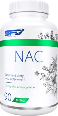 SFD Nutrition NAC podpora tvorby svalovej hmoty