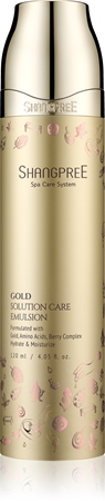 Shangpree Gold Solution hydratační a vyživující emulze se zlatem