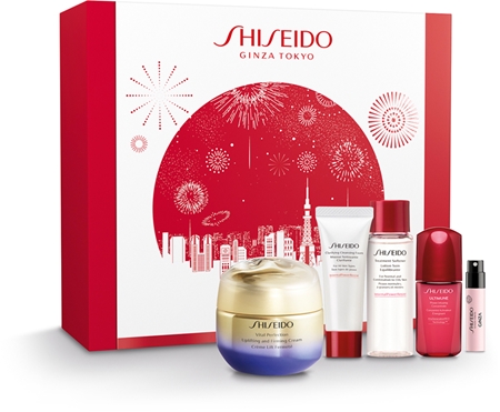 Shiseido Vital Perfection Uplifting & Firming Cream coffret (com efeito lifting )