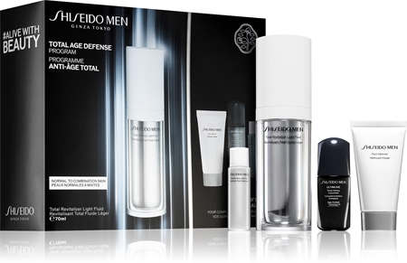 Shiseido Men Total Revitalizer подарунковий набір (проти зморшок