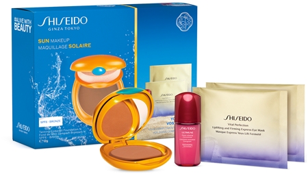 Shiseido Sun Care TANNING COMPACT BRONZE SET lote de regalo (para un look perfecto )