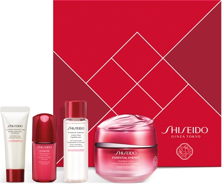 Shiseido Essential Energy Holiday Kit gift set (for flawless skin)