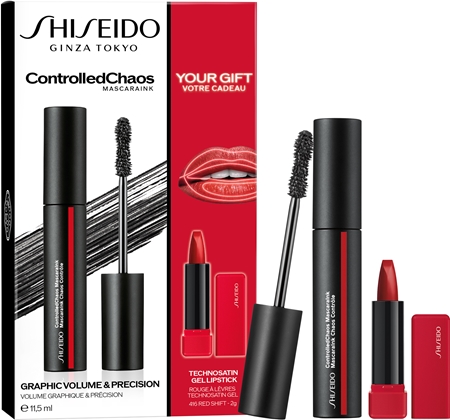 Shiseido Controlled Chaos MascaraInk gift set for women
