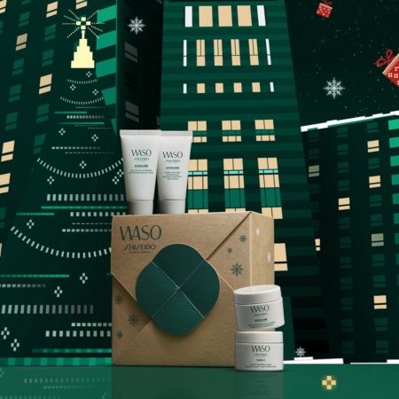 Shiseido Waso Essentials Kit подарунковий набір (для сяючого вигляду шкіри)