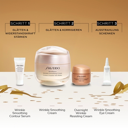 Shiseido Benefiance Wrinkle Smoothing Cream Geschenkset