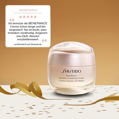 Shiseido Benefiance Wrinkle Smoothing Cream Geschenkset