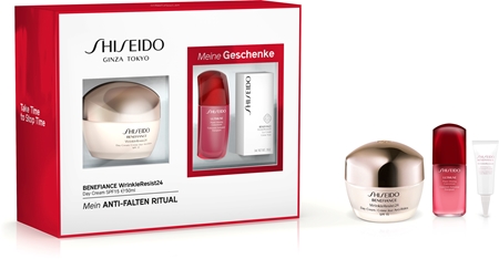 Shiseido Benefiance WrinkleResist24 Day Cream Kosmetik-Set XVI. (gegen Falten) für Damen