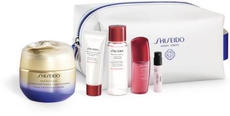 Shiseido Vital Perfection Uplifting & Firming Cream Enriched coffret cadeau (effet lifting)