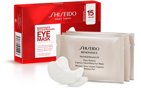 Shiseido Benefiance WrinkleResist24 Pure Retinol Express Smoothing Eye Mask Augenmaske mit Retinol