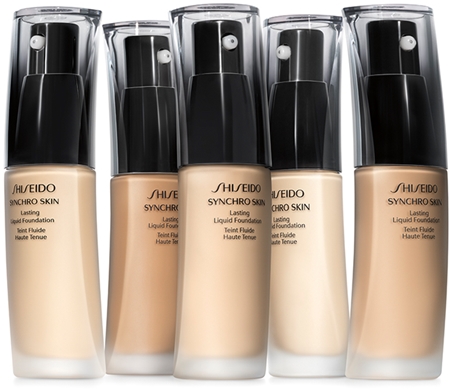 Shiseido Synchro Skin Lasting Liquid Foundation fondotinta lunga tenuta SPF 20