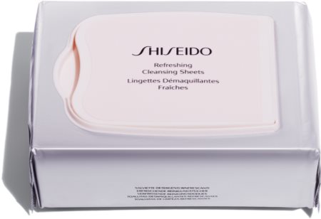 Shiseido Generic Skincare Refreshing Cleansing Sheets toalhitas desmaquilhantes para limpeza profunda