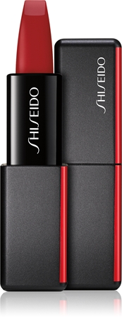 Shiseido ModernMatte Powder Lipstick matiniai lūpų dažai, suteikiantys pudra dengtų lūpų efektą