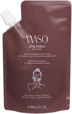 Shiseido Waso Reset Cleanser Sugary Chic Gel Facial Cleanser with Exfoliating Effect