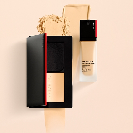 Shiseido Synchro Skin Self-Refreshing Custom Finish Powder Foundation fond de teint poudre