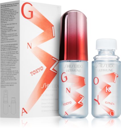 Shiseido Ultimune Defense Refresh Mist névoa hidratante protetora + recarga