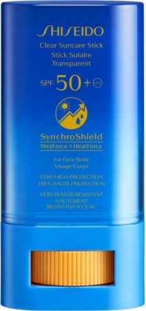 Shiseido Sun Care Clear Stick UV Protector WetForce lokální péče proti slunečnímu záření