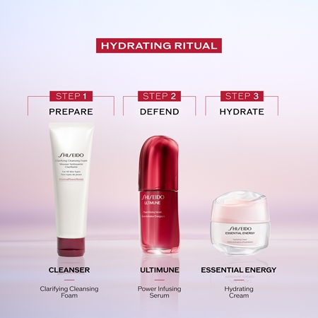 Shiseido Essential Energy Hydrating Cream дълбоко хидратиращ крем в дълбочина