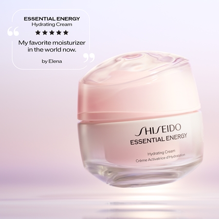 Shiseido Essential Energy Hydrating Cream дълбоко хидратиращ крем в дълбочина