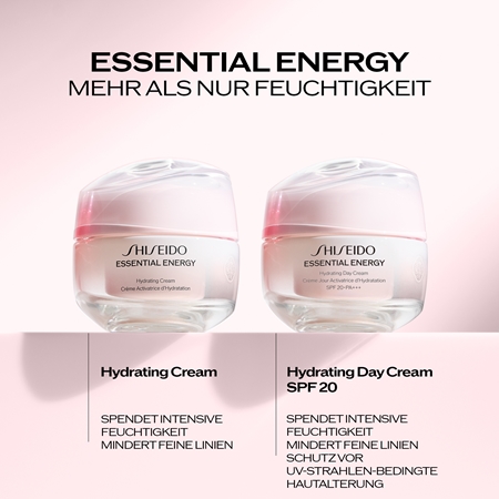 Shiseido Essential Energy Hydrating Day Cream Feuchtigkeitsspendende Tagescreme SPF 20