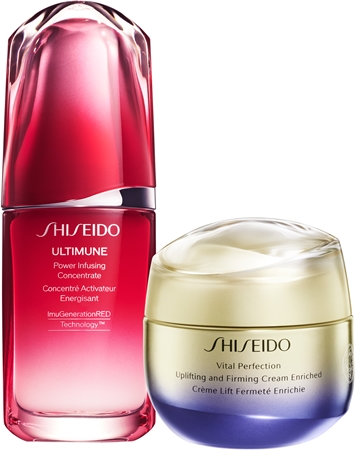 Shiseido Vital Perfection Uplifting & Firming Cream dárková sada s liftingovým efektem