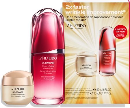 Shiseido Benefiance Wrinkle Smoothing Cream coffret antirrugas