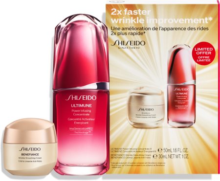 Shiseido Benefiance Wrinkle Smoothing Cream zestaw upominkowy (przeciw zmarszczkom)