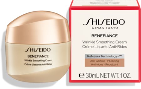 Shiseido Benefiance Wrinkle Smoothing Cream creme intensivo de firmeza de dia e noite antirrugas