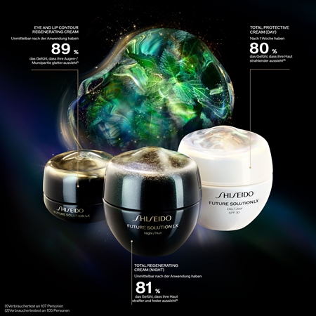 Shiseido Future Solution LX New Total Regenerating Cream Festigende regenerierende Nachtcreme Ersatzfüllung