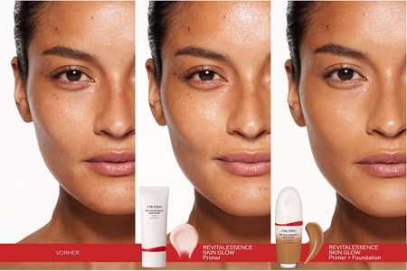 Shiseido Revitalessence Skin Glow Primer aufhellender Make-up Primer SPF 25