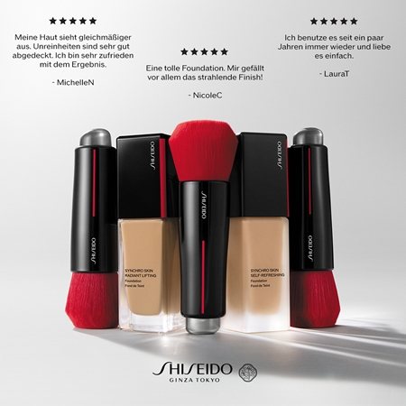 Shiseido Synchro Skin Self-Refreshing Foundation Advanced langanhaltende Make-up Foundation SPF 30