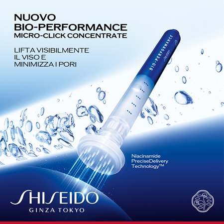 Shiseido Bio-Performance Micro-Click Concentrate siero concentrato nella penna applicatrice