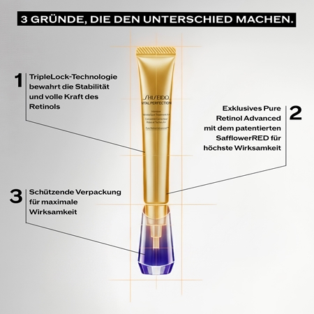 Shiseido Vital Perfection Intensive WrinkleSpot Treatment A+ Spezialpflege gegen Falten und dunkle Flecken
