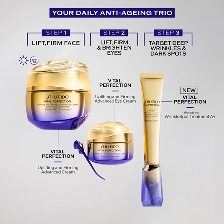 Shiseido Vital Perfection Intensive WrinkleSpot Treatment A+ Local Treatment to treat wrinkles and dark spots