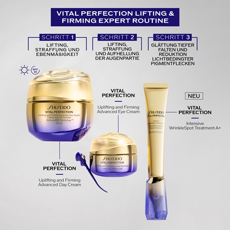 Shiseido Vital Perfection Intensive WrinkleSpot Treatment A+ Spezialpflege gegen Falten und dunkle Flecken