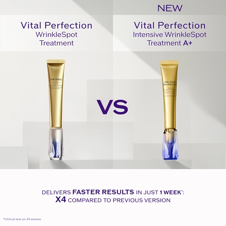 Shiseido Vital Perfection Intensive WrinkleSpot Treatment A+ Local Treatment to treat wrinkles and dark spots