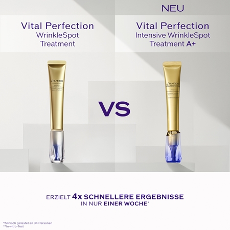 Shiseido Vital Perfection Intensive WrinkleSpot Treatment A+ Spezialpflege gegen Falten und dunkle Flecken