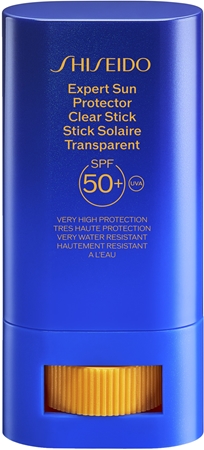 Shiseido Expert Sun Protector Clear Stick SPF 50+ ochranný gel v tyčince