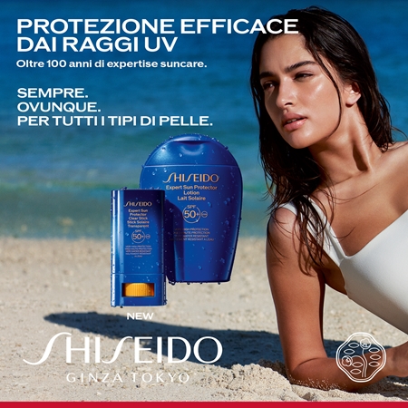 Shiseido Expert Sun Protector Clear Stick SPF 50+ gel protettivo in bastoncino